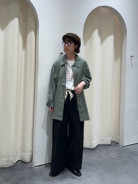 risakoさん（骨格ナチュラル・レディース・160cm・30代）の秋コーディネート