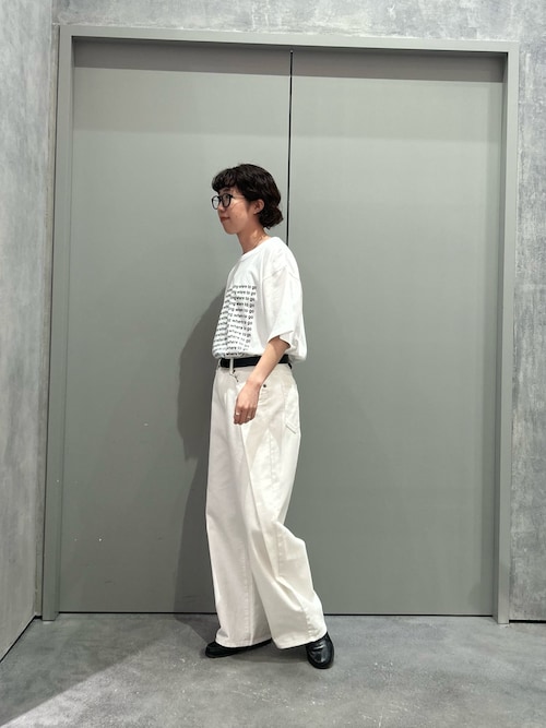 【UNISEX】【全12色展開】メッセージプリント半袖Tee