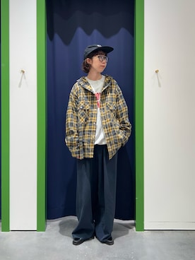 「アイテム（スウェット）」を使った、risakoさん（レディース・160cm・30代）の秋コーディネート