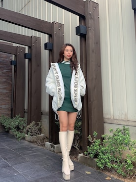 akariさん（レディース・170cm）の冬コーディネート