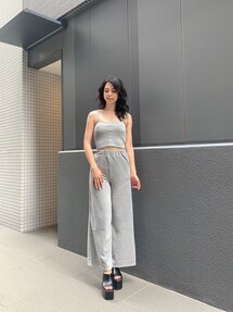 SET着用可】カットコーデュロイワイドパンツ｜ジェイダ（GYDA