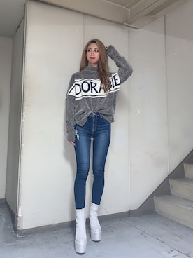 akariさん（レディース・170cm）の秋コーディネート