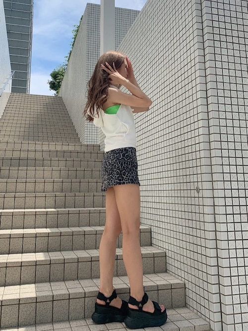 GYDA（ジェイダ）の「GGロゴベアビスチェ（チューブトップ