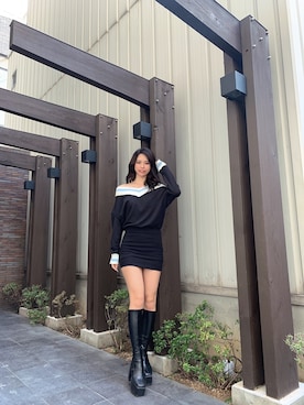 akariさん（レディース・170cm）の春コーディネート