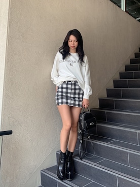 akariさん（レディース・170cm）の冬コーディネート