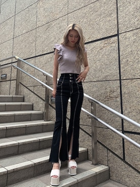 akariさん（レディース・170cm）の春コーディネート