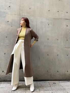 林さん（レディース・163cm）の冬コーディネート