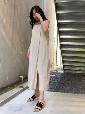 林さん（レディース・163cm）の夏コーディネート