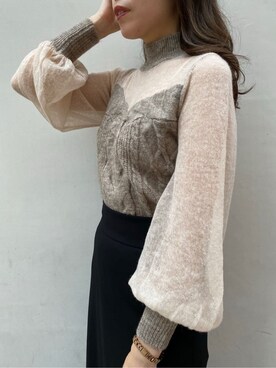 林さん(レディース・163cm)の秋コーディネート