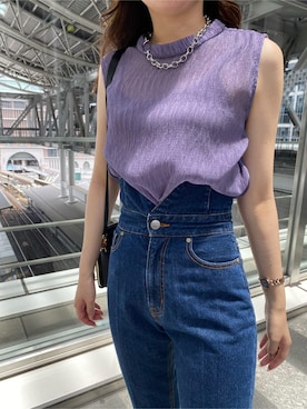 林さん(レディース・163cm)の夏コーディネート