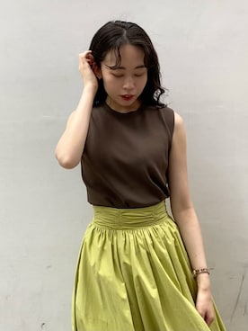 林さん（レディース・163cm）の夏コーディネート