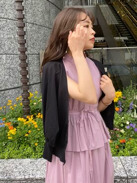 林さん(レディース・163cm)の夏コーディネート