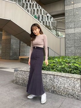 林さん（レディース・163cm）の秋コーディネート