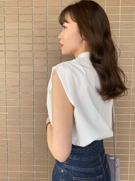 林さん(レディース・163cm)の夏コーディネート