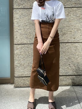 林さん(レディース・163cm)の春コーディネート