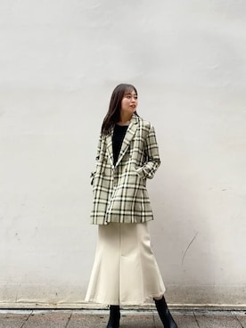 林さん（レディース・163cm）の秋コーディネート