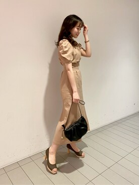 林さん（レディース・163cm）の春コーディネート