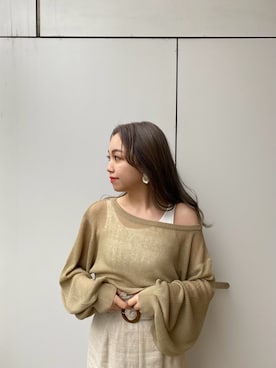 磯目理瑠華さんのコーディネート