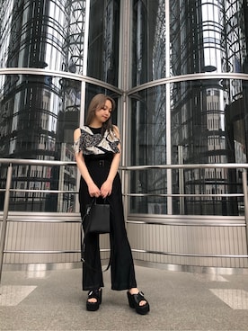 「#春服」｜磯目理瑠華さん（レディース・155cm）の春コーディネート