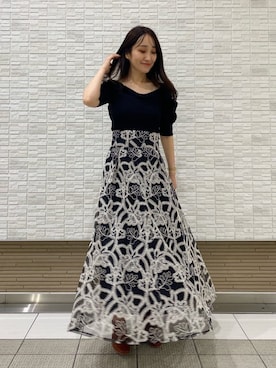 村岡愛美さん（レディース・162cm）の夏コーディネート