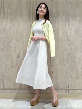 村岡愛美さん（レディース・162cm）の春コーディネート