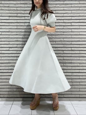 「アイテム（サンダル、その他）」を使った、村岡愛美さん（レディース・162cm）の夏コーディネート