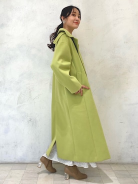 村岡愛美さん(レディース・162cm)の秋コーディネート