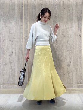 村岡愛美さん（レディース・162cm）の秋コーディネート