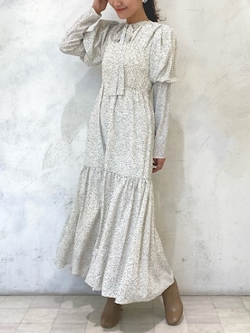 村岡愛美さん（レディース・162cm）の秋コーディネート