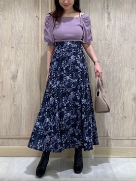 村岡愛美さん（レディース・162cm）の夏コーディネート