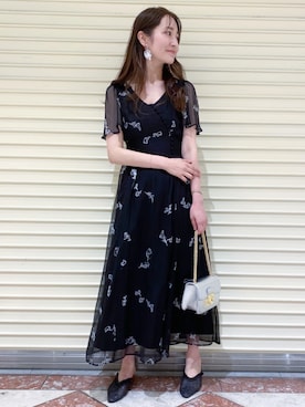 村岡愛美さん（レディース・162cm）の夏コーディネート