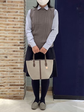 BRICK HOUSE シャツ工房 大森アトレ店さんのコーディネート