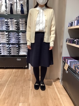 BRICK HOUSE シャツ工房 大森アトレ店さん（レディース・156cm）の春コーディネート