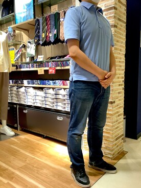 BRICK HOUSE シャツ工房 大森アトレ店さん（メンズ・175cm）の夏コーディネート