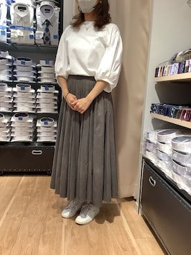 BRICK HOUSE シャツ工房 大森アトレ店さん（レディース・167cm）の夏コーディネート