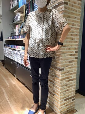 BRICK HOUSE シャツ工房 大森アトレ店さん(レディース・163cm)の夏コーディネート