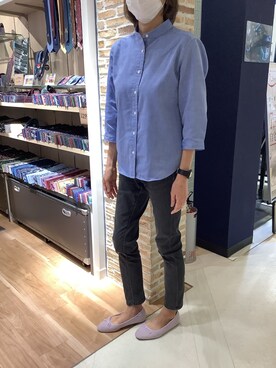 BRICK HOUSE シャツ工房 大森アトレ店さん（レディース・163cm）の春コーディネート