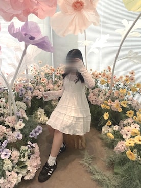 「アイテム（ワンピース/ドレス）」を使った、おみみ。さん（レディース・158cm）の秋コーディネート