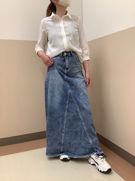 BRICK HOUSE シャツ工房 直方イオンモール店さん（レディース・162cm）の夏コーディネート