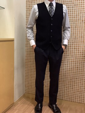 BRICK HOUSE シャツ工房 直方イオンモール店さん(メンズ・170cm)の秋コーディネート