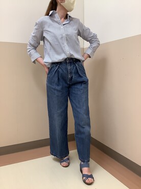 BRICK HOUSE シャツ工房 直方イオンモール店さん(レディース・162cm)の夏コーディネート