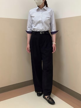 BRICK HOUSE シャツ工房 直方イオンモール店さん（レディース・162cm）の夏コーディネート