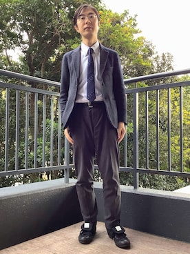 BRICK HOUSE シャツ工房 直方イオンモール店さん(メンズ・173cm)の春コーディネート