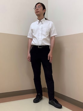 「ビジネススタイル」｜BRICK HOUSE シャツ工房 直方イオンモール店さん（メンズ・173cm）の夏コーディネート