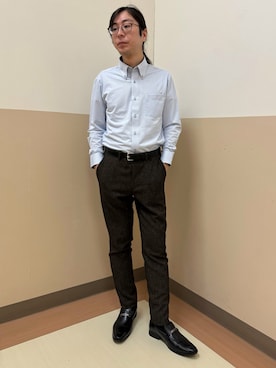 BRICK HOUSE シャツ工房 直方イオンモール店さん（メンズ・173cm）の春コーディネート