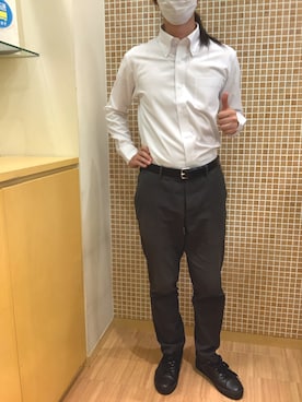 BRICK HOUSE シャツ工房 直方イオンモール店さん（メンズ・173cm）の秋コーディネート