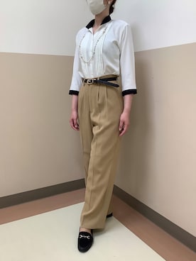 BRICK HOUSE シャツ工房 直方イオンモール店さん(レディース・162cm)の夏コーディネート