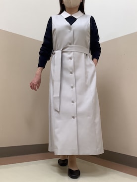 BRICK HOUSE シャツ工房 直方イオンモール店さん（レディース・154cm）の秋コーディネート