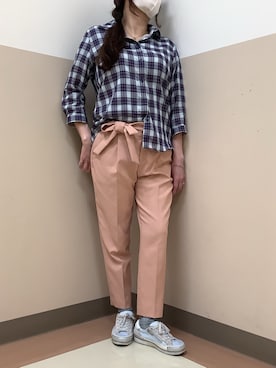 BRICK HOUSE シャツ工房 直方イオンモール店さん(レディース・154cm)の夏コーディネート