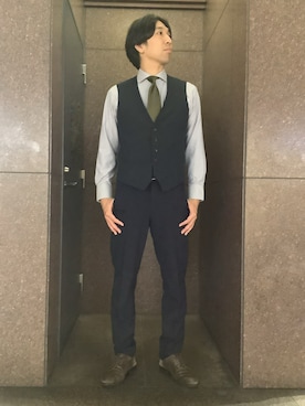 SHIRTS PLAZA 天神地下街店さん(メンズ・172cm)の秋コーディネート